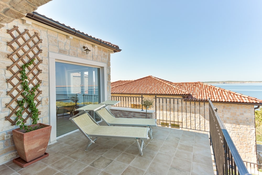 terrasse carrelage existante