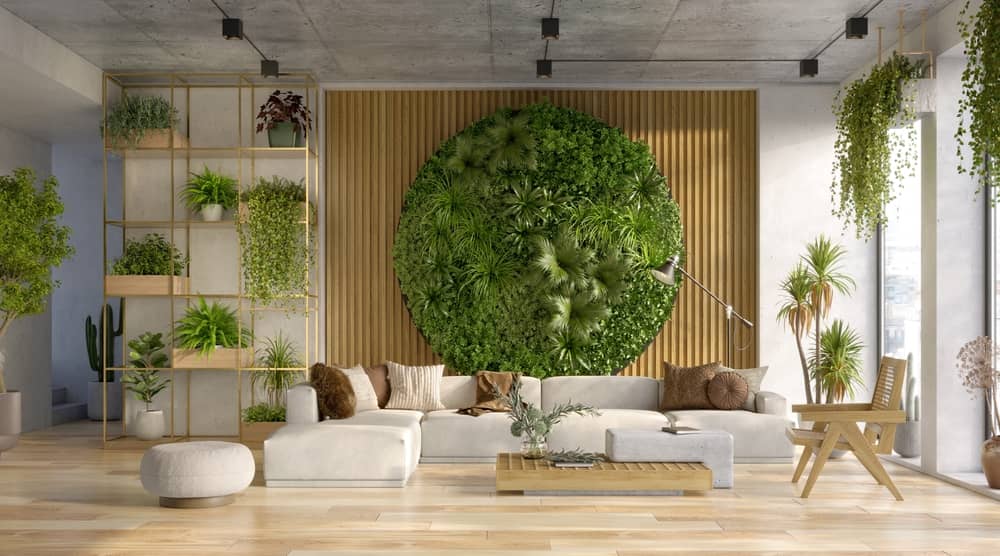 Mur végétal pour particulier comment faire pour l'installer en intérieur