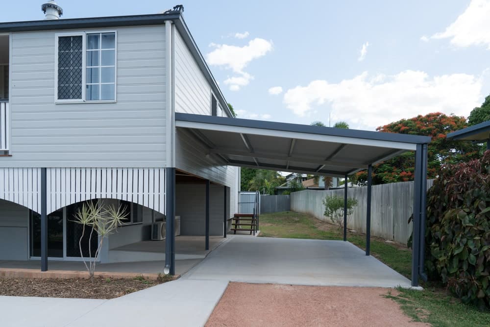 Pour un carport permanent de surface supérieure à 20 m2, le permis est légalement requis