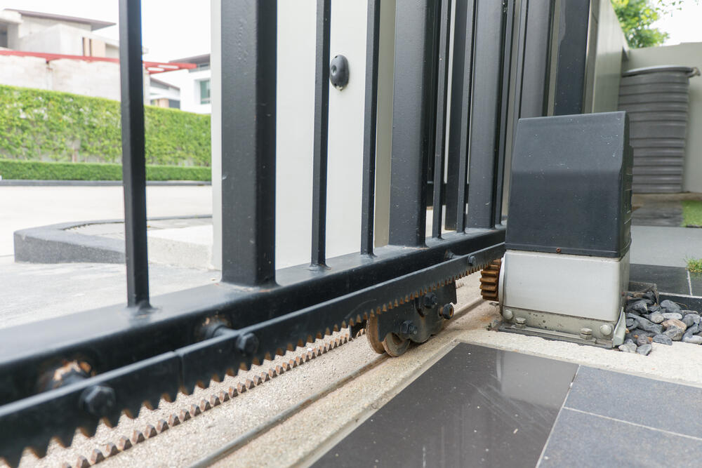 portail automatisé coulissant