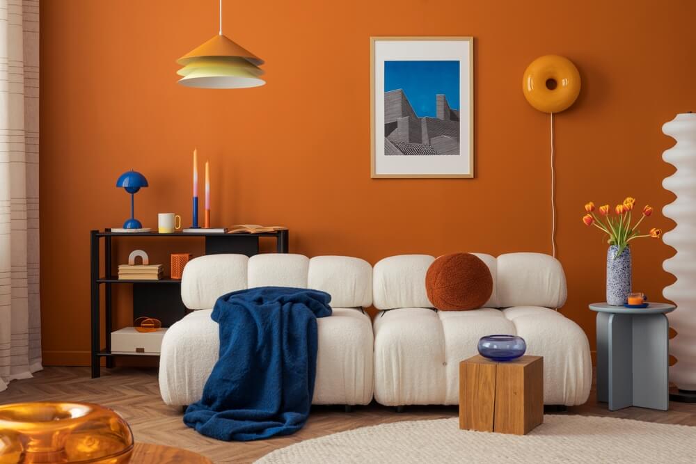 Salon moderne et cosy
