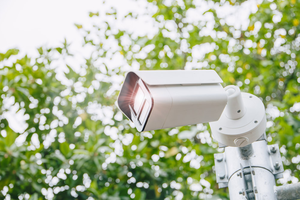 Caméra extérieure télésurveillée