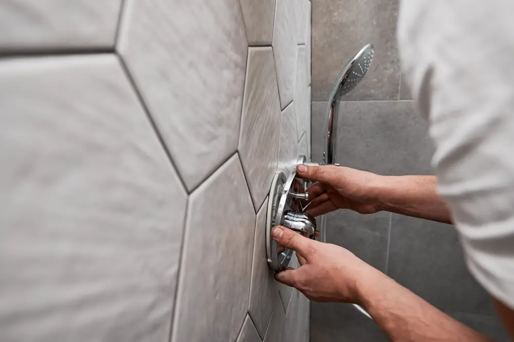 travaux douche