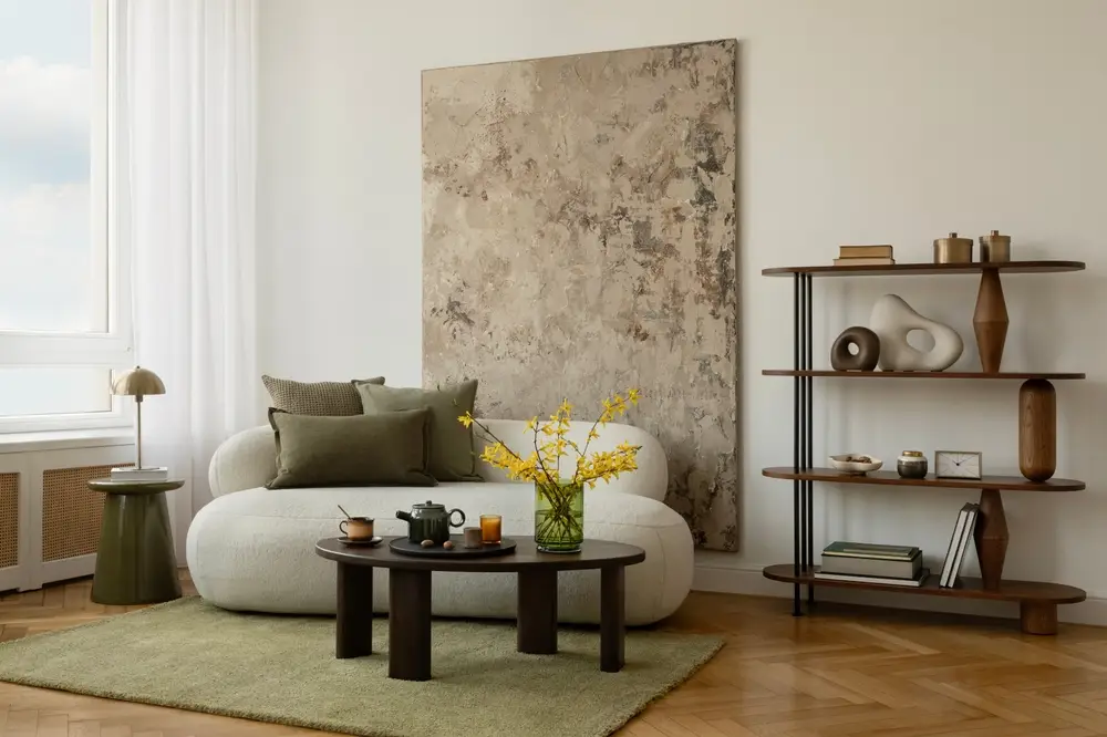 ambiance chaleureuse dans votre salon